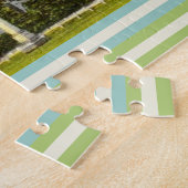 ヴィンテージフロリダグリーティング ジグソーパズル (側面)