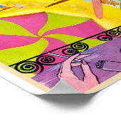 ヴィンテージフロリダトラベルアートポスター ポスター (角)