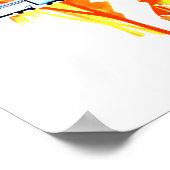 ヴィンテージフロリダフラミンゴストラベル ポスター (角)