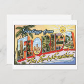 ヴィンテージフロリダポストカード ポストカード (正面/裏面)