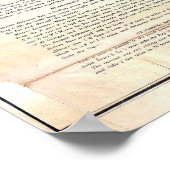 ヴィンテージフロリダ州パンハンドルの地図 ポスター (角)