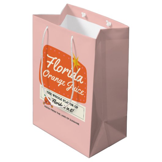 ヴィンテージフロリダ抱き枕 ミディアムペーパーバッグ (裏面アングル)