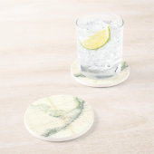 ヴィンテージフロリダ鍵の地図（1859年） コースター (側面)