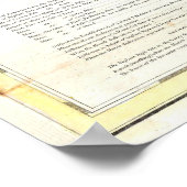 ヴィンテージフロリダ鍵の地図(1859) 2 ポスター (角)