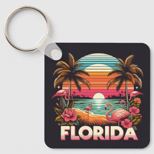 ヴィンテージフロリダ キーホルダー (正面)