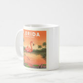 ヴィンテージフロリダ コーヒーマグカップ (正面左)