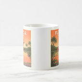 ヴィンテージフロリダ コーヒーマグカップ (中央)