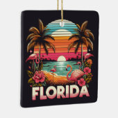 ヴィンテージフロリダ セラミックオーナメント (右)