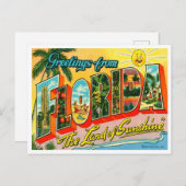 ヴィンテージフロリダ 案内ポストカード (正面/裏面)