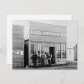 ヴィンテージフロンティータウン脂っこいスプーン ポストカード (正面/裏面)