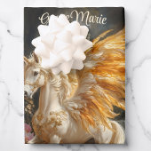 ヴィンテージフローラおとぎ話の森ユニコーンマジカル ラッピングペーパーシート