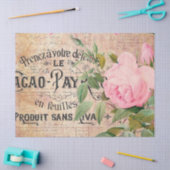 ヴィンテージフローラおもしろい任意の目的パーティー組織 薄葉紙 (クラフト)