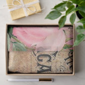 ヴィンテージフローラおもしろい任意の目的パーティー組織 薄葉紙 (ギフト)