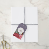 ヴィンテージフローラお結婚礼の記念日 ギフトタグ (より糸付き)