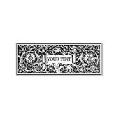 ヴィンテージフローラつる植物 ラバースタンプ (押印)