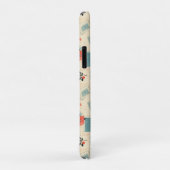 ヴィンテージフローラとカメラパターン(3) Case-Mate iPhoneケース (裏面/右)