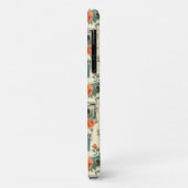 ヴィンテージフローラとカメラパターン Case-Mate iPhoneケース (裏面/左)