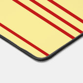 ヴィンテージフローラとストライプ デスクマット (コーナー)