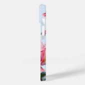 ヴィンテージフローラとドット Case-Mate iPhoneケース (裏面 / 左)