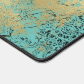 ヴィンテージフローラとバタフライブーケ デスクマット (コーナー)