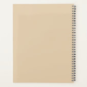 ヴィンテージフローラと蝶 プランナー手帳 (裏面)