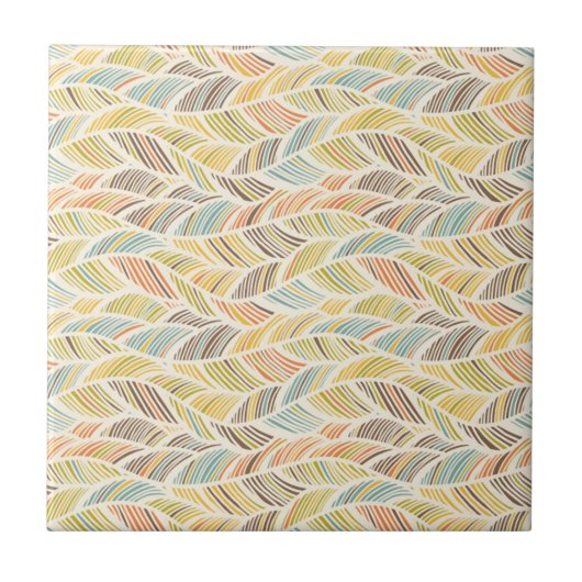 ヴィンテージフローラのシームレスなパターン タイル (正面)