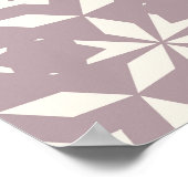 ヴィンテージフローラのシームレスなパターン。飾エレガントり ポスター (角)