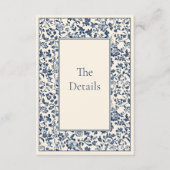 ヴィンテージフローラのソフトウェア詳細フローラ エンクロージャーカード (正面)