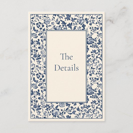 ヴィンテージフローラのソフトウェア詳細フローラ エンクロージャーカード (正面)