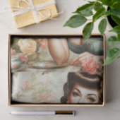 ヴィンテージフローラのピンアップ 薄葉紙 (ギフト)