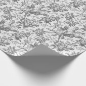 ヴィンテージフローラの分離 ラッピングペーパー (角)