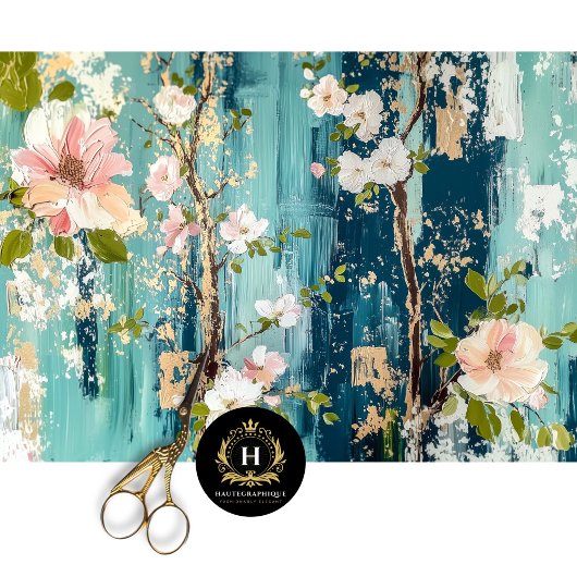 ヴィンテージフローラの分離 薄葉紙