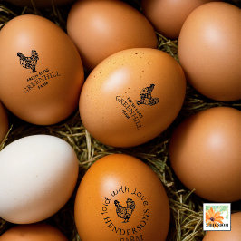 ヴィンテージフローラの国のファーム名 ラバースタンプ