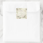 ヴィンテージフローラの植物性結婚パンデミックのゲルハンド スクエアシール (バッグ)