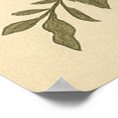 ヴィンテージフローラの真実のイエスのポスター ポスター (角)