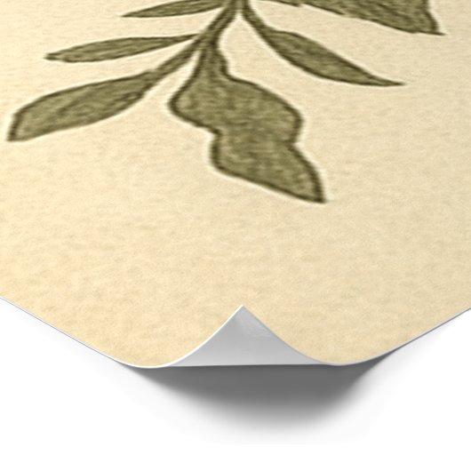 ヴィンテージフローラの真実のイエスのポスター ポスター (角)