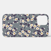 ヴィンテージフローラの背景縫い目のない花のパッテ Case-Mate iPhoneケース (裏面 (横))