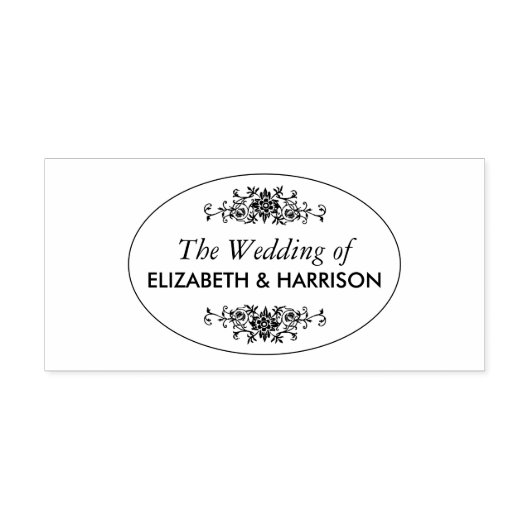 ヴィンテージフローラの隆盛 セルフインキングスタンプ (デザイン)