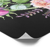 ヴィンテージフローラはサイドポスターの看板ではなく座席を選ぶ ポスター (角)