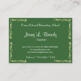 ヴィンテージフローラアイリスバイビンセントファンゴッホ 名刺