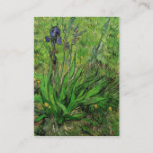 ヴィンテージフローラアイリスバイビンセントファンゴッホ 名刺 (裏面)