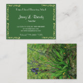 ヴィンテージフローラアイリスバイビンセントファンゴッホ 名刺 (正面/裏面)