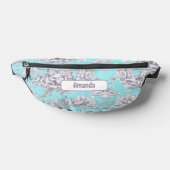 ヴィンテージフローラアクアブルートワールデジュイミモノグラム ファニーパック (レイダウン)