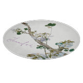 ヴィンテージフローラアジアスタイルパステルカラー名 カッティングボード (角)