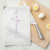 ヴィンテージフローラアジアスタイルパステルカラー名 キッチンタオル (四つ折り)