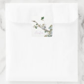 ヴィンテージフローラアジアスタイルパステルカラー名 スクエアシール (バッグ)