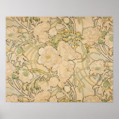 ヴィンテージフローラアルフォンスミュシャプニーズギャラリーHD ポスター (正面)