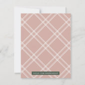 ヴィンテージフローラアーカスタムチ文房具 – ピンク (裏面)