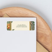 ヴィンテージフローラアールヌーボーブライダルシャワー ラベル