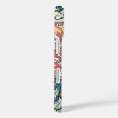 ヴィンテージフローラアールヌーボーポピーの花 Case-Mate iPhoneケース (裏面 / 右)